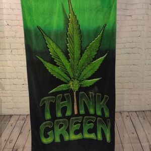 "Think Green" Towel